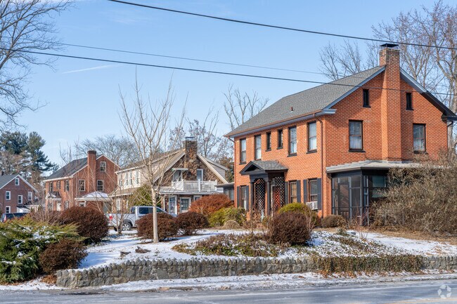 Beautiful Colonilas with sprawling yards and pristine landscaping encompasses the suburbs of Elkton.