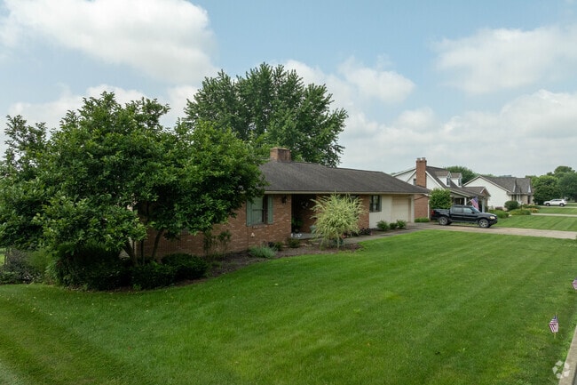 In Sugarcreek, brick ranches and colonial revivals are prevalent architectural styles.