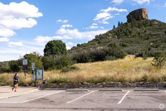Rock Park offers hiking less than a mile from Downtown Castle Rock.