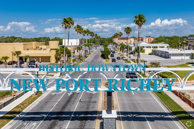 Downtown New Port Richey is the pride of Pasco county and welcomes everybody.