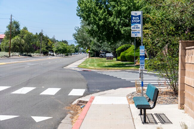 The best public transportation can be found off Prater Way on the outskirts of Reed.