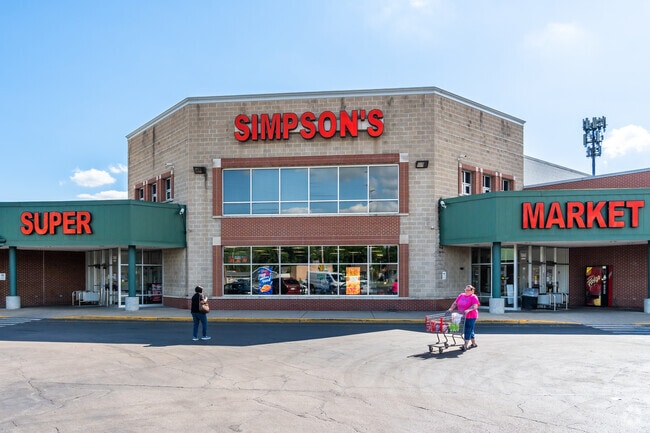 University South residents do most of their shopping at the local Simpson's Super Market.