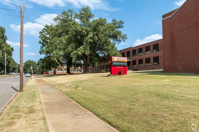 Sidewalks make getting to Oakhaven Middle in Memphis a breeze.
