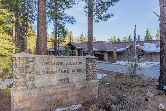 Incline Elementary School is where children begin their academic journey in Incline Village.