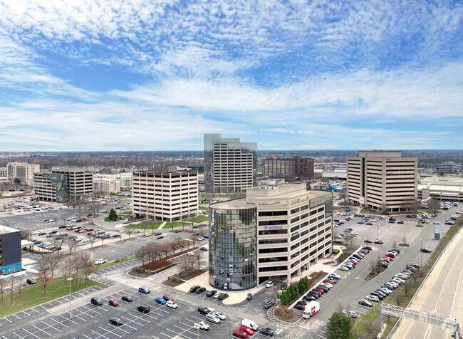 The Keystone at the Crossing Office Park refers to the collection of office buildings.