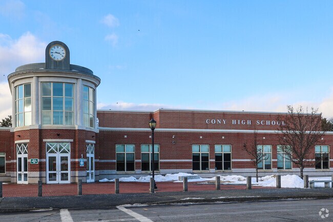 Cony High School is a public school located in Augusta, that educates students from Grades 9 to 12.