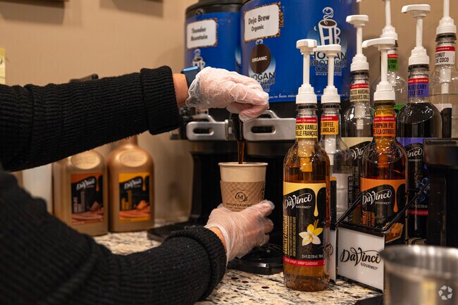 Come in and take a coffee sip at Mountainside Bakery.