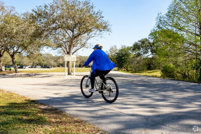 Take a bike ride in the peaceful Robbins Park neighborhood of Davie, FL.