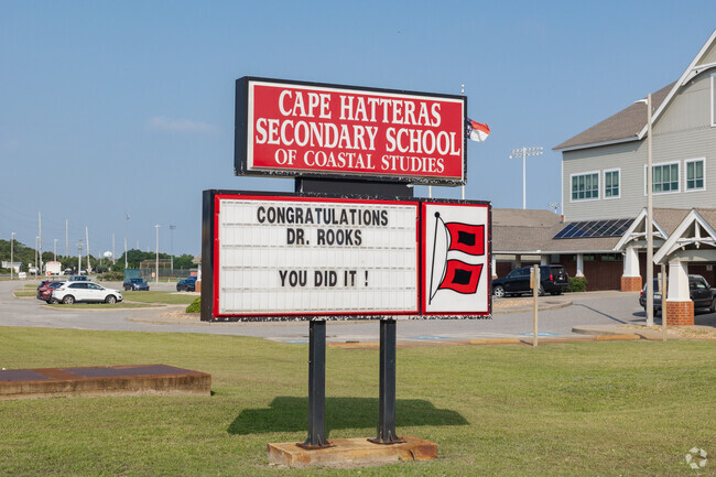 Welcome to Cape Hatteras Secondary School in Buxton, North Carolina.