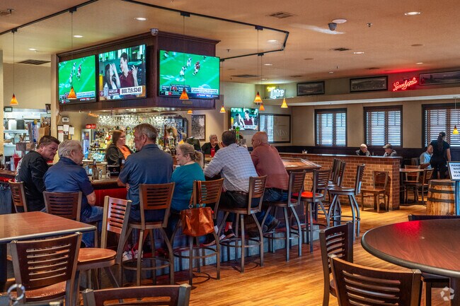 Billy Barooz Pub & Grill serves up burgers and beer near Cherry Hills.