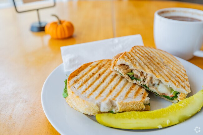 School Street Cafe in Dunbarton has a great variety of sandwiches and coffees on offer.