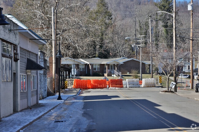 Helene damaged the bridge connecting Depot Street to Waynesville.