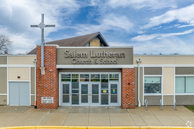 The newly constructed Gymnasium at Salem Lutheran School.