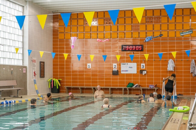 Lyndhurst's Hillcrest Family YMCA features an indoor pool with open swim and senior activites.