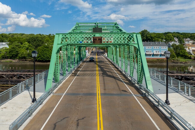 Fair Haven Heights is known for historic bridges crossing over the river.