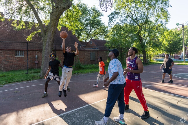 West Chatham residents regularly make use of the basketball court at West Chatham Park.