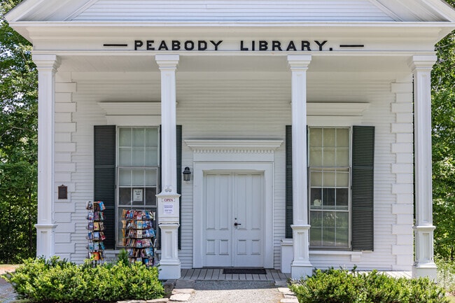 Peabody Library in West Fairlee offers a thrifted book for purchase.