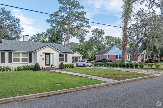 Saint Nicholas has lovely older homes that have big yards with room to roam.