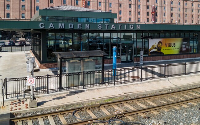 Inner Harbor residents and visitors can use the Camden Station Light Rail.