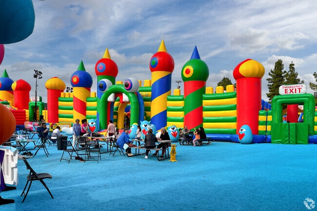 Warner Center Park hosts many events for the locals to enjoy with families.