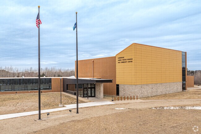 The Cambridge Armed Forces Reserve and Community Center offers residents a place to gather for meetings, classes, basketball tournaments and more.