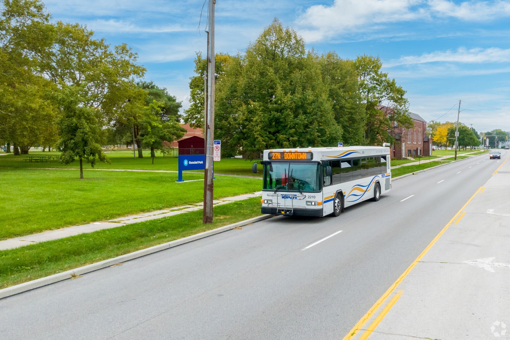 Residents of ONYX can take the local bus wherever they need to go.