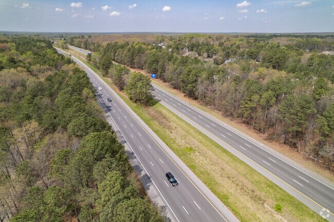 Interstate 295 runs in a loop around Richmond, connecting with other major highways such as I-64 and I-95.