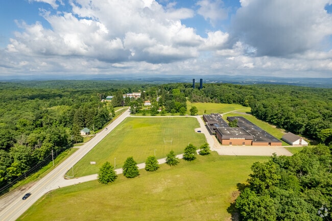 A.J. McMullen Middle School is off of National Pike in Markleysburg PA.