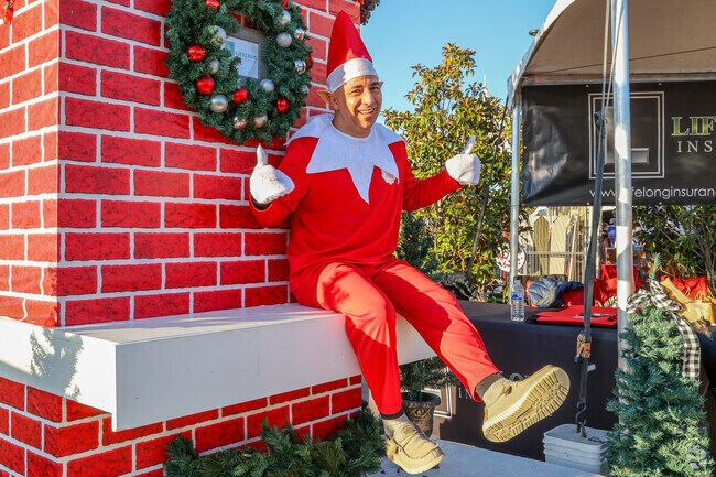 There is fun to be had at the Prosper Christmas Festival if you look in the right spot.