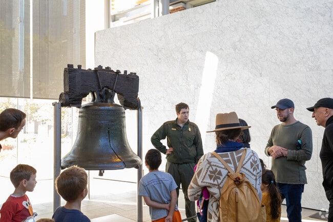 The Liberty Bell is minutes from the Hawthorne neighborhood.