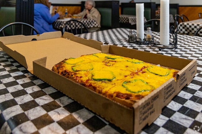 Michael's Pizzeria in Fairview is home to Altoona style Pizza.