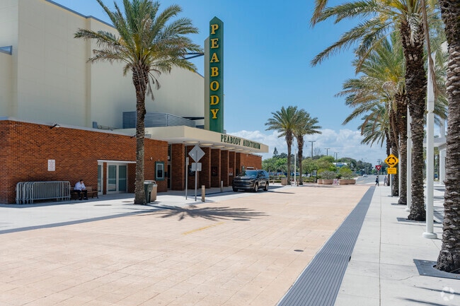 The Peabody Auditorium near the Village of Pine Run hosts events and shows in Daytona Beach.