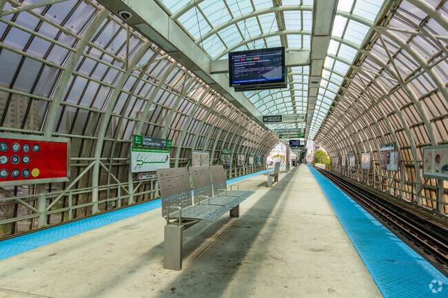 The Cermak-McCormick station located in the Dearborn neighborhood is worth checking out.