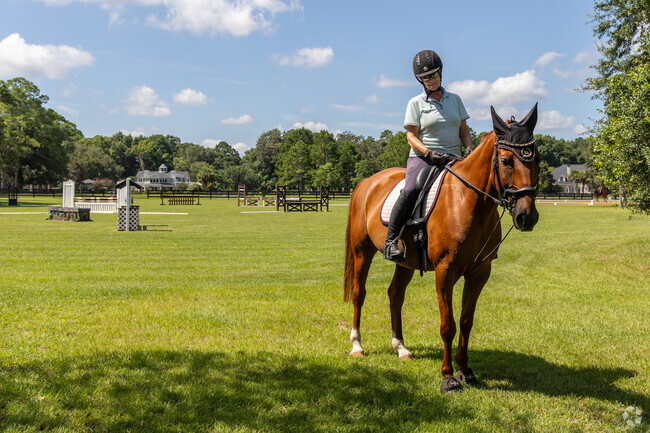 Many residents enjoy equestrian activities at  Rose Hill Plantation.