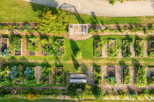 N. Owen Davies Park is home to a community garden.
