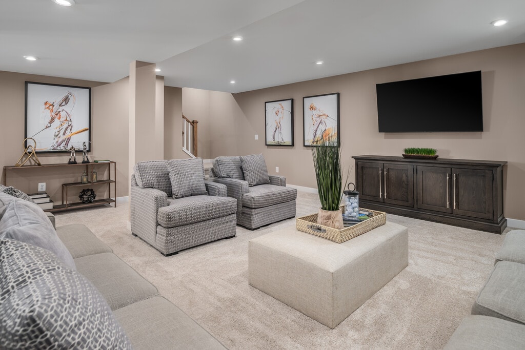 Transform your basement into the ultimate family hangout spot with games, movies, and more. The best part...it's included!