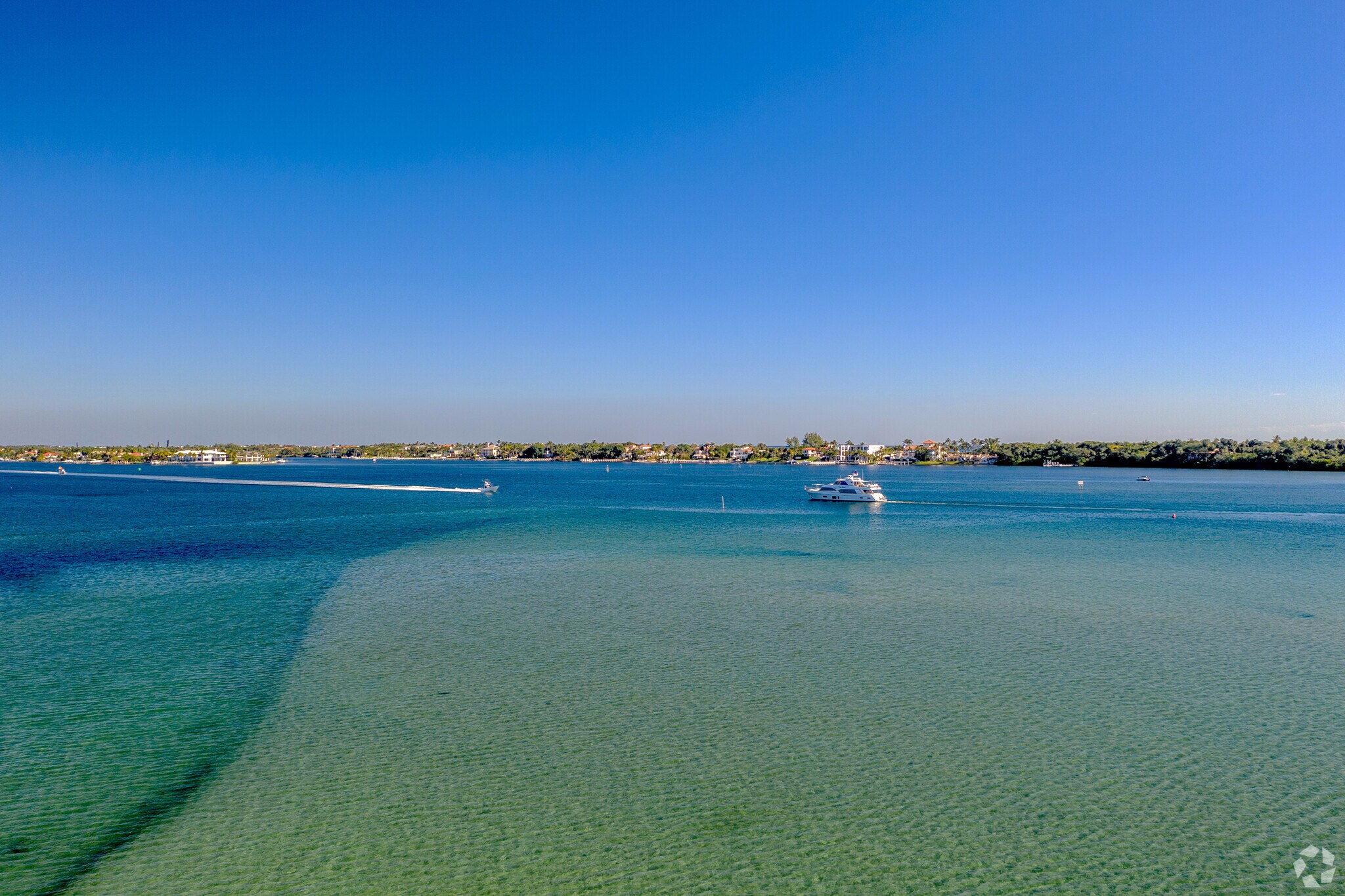 Water lovers can enjoy the Intracoastal Waterway in Boynton Beach, FL.