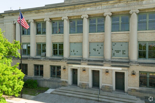 In August 2023, the Leonardo Da Vinci High was temporarily relocated to 167 East Utica Street.