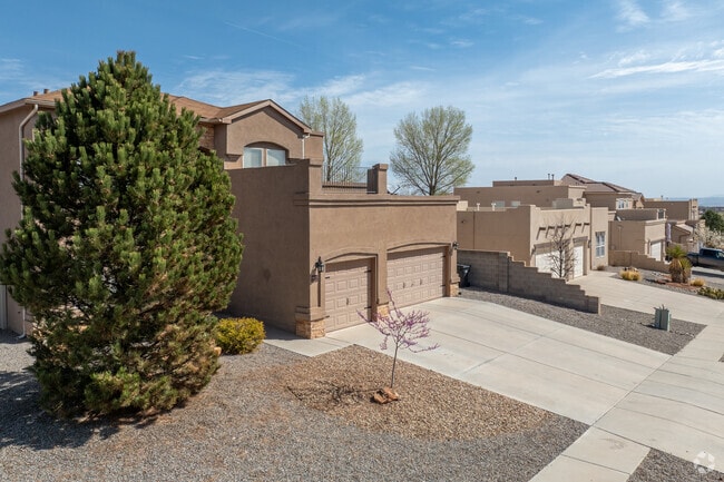 Homes in Enchanted Hills keep a Southwestern style across the neighborhood.