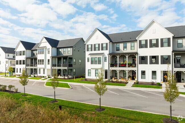 Many residents in the Downtown Carmel area live in townhouses.