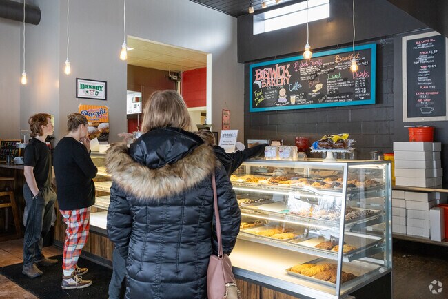 Bostwick Bakery in Northview is known for fresh pastries and hearty breakfasts.