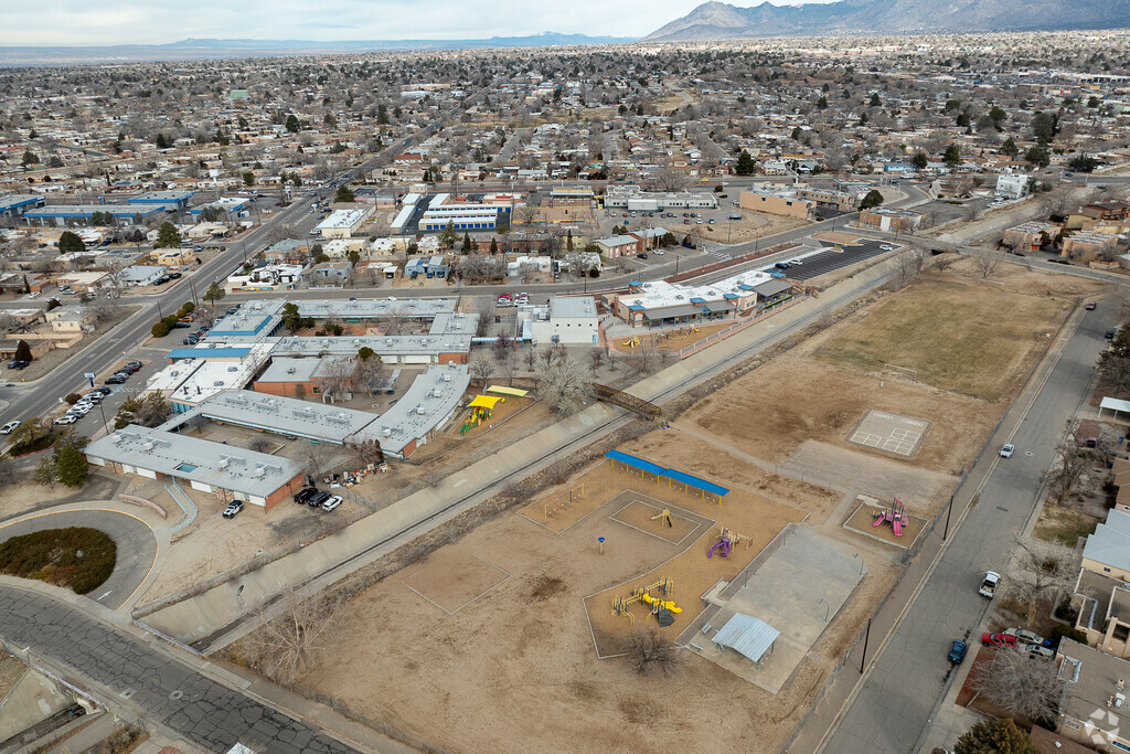 Collet Park Elementary School is a spacious school.