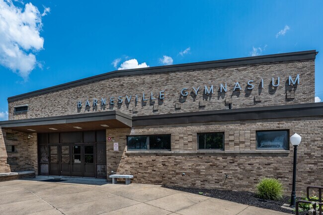The Barnesville Elementary School has a large Gymnasium for sports and social functions.