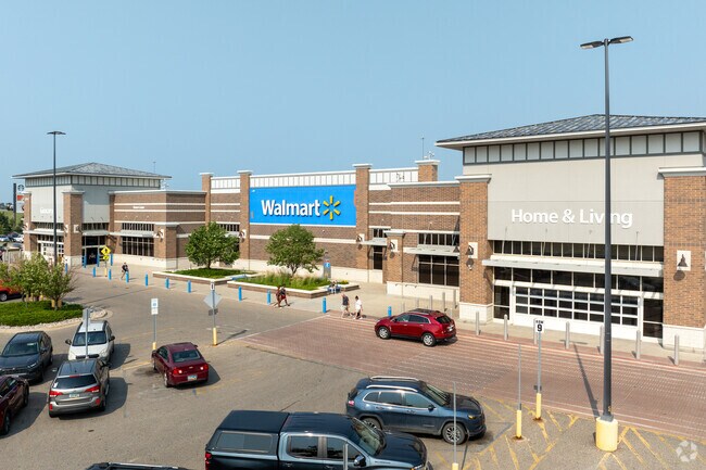 At the center of The District you'll find a Super Walmart, offering discounts everyday.
