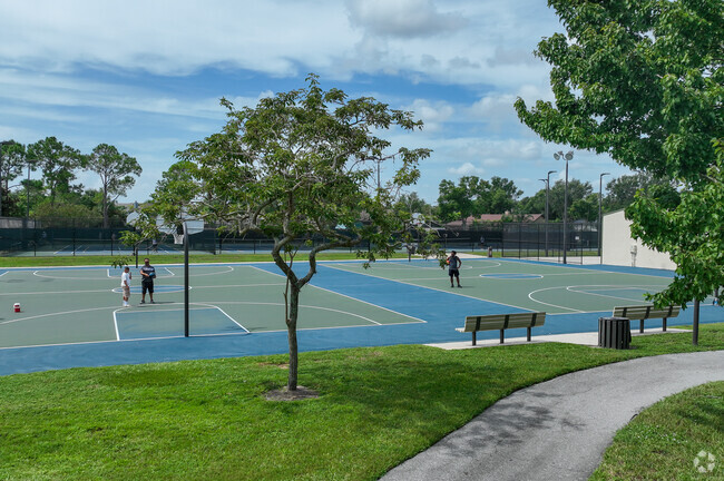 Tapestry's Eagles Park has two full basketball courts and plenty of hiking trails.