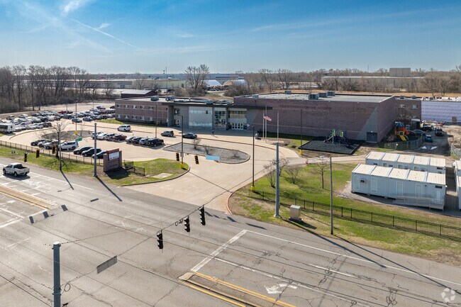 Thea Bowman Leadership Academy Charter School Private Pre-K & Elementary School aerial.