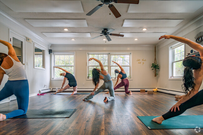 Attend a late afternoon yoga session at Gates Mills' Sanctuary on the Chagrin yoga studio.