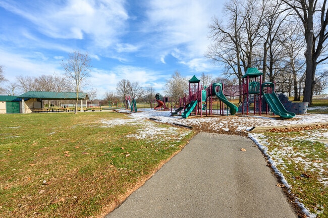 Shoaff Park includes a playground and picnic pavilion in Northeast Ft. Wayne.