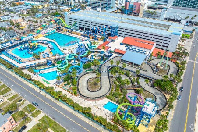 Kids of all ages can slide into some fun at Daytona Lagoon near Daytona Beach Shores.
