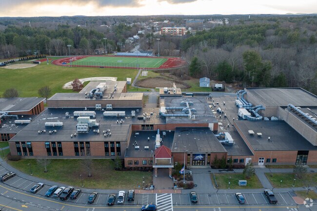 Oyster River High School in Strafford County is a public high school.